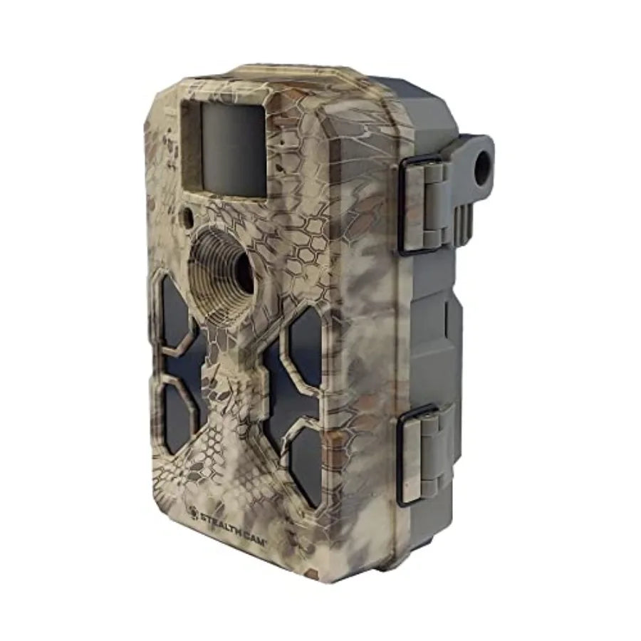 Trail camera bundle  32MP no-glow infrared, Kryptek camouflage finish, solar power panel
