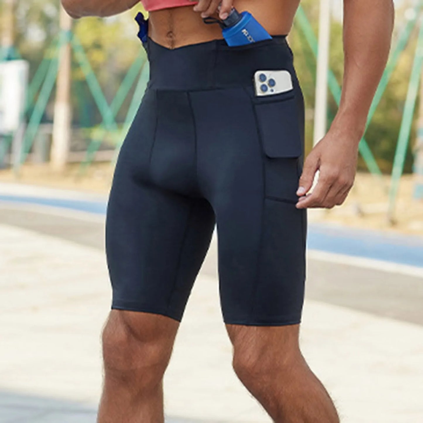 Compression Men'S Sports Shorts