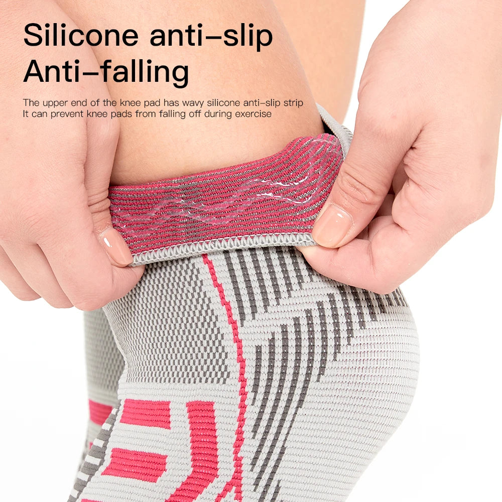 1PCS Knee Support Nylon Fitness Compression Sleeves