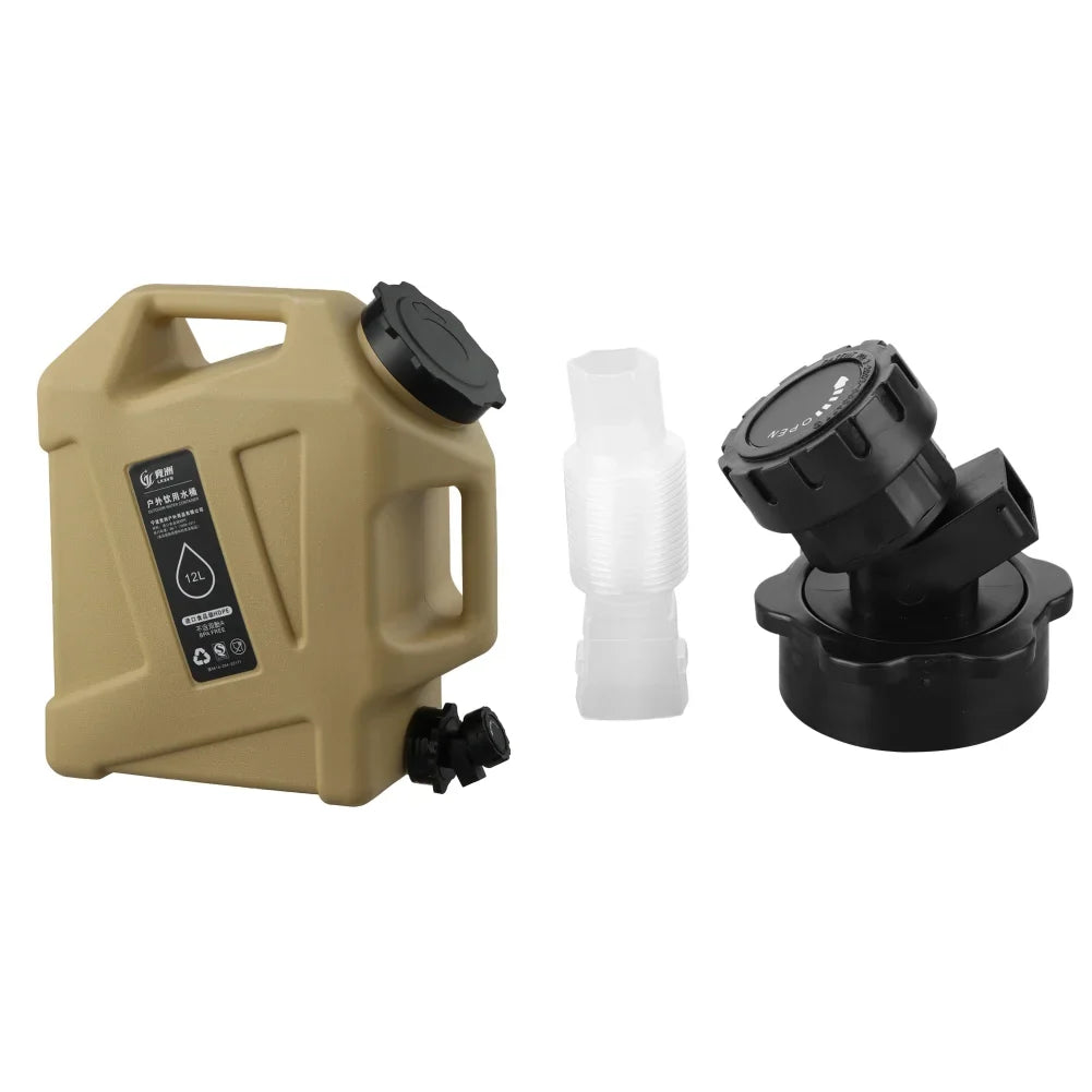 Portable Camping Water Jug with Faucet (12L)