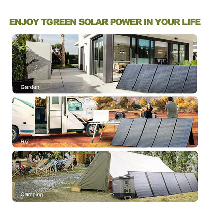Foldable Solar Panel 400W / 200W / 140W / 100W / 60W Solar Charger