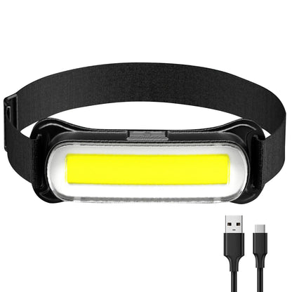 USB Rechargeable LED Headlamp Waterproof Head Lamp