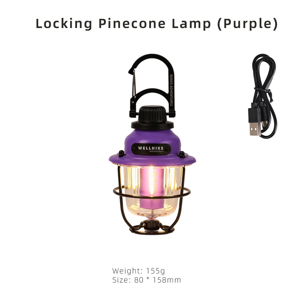 Pine Lights 40h Long Endurance Portable Camp Mini Lights
