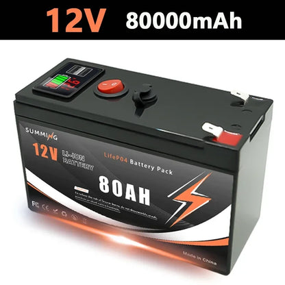 12V 150Ah Lithium  LiFeP04 Battery for Solar Charging