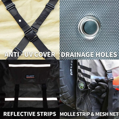 Heavy Duty Spare  Tailgate Storage for Truck Jeep SUV Up to 40 Inch Tire
