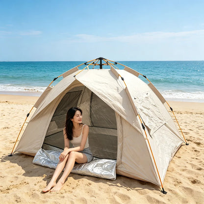 Instant Pop-Up Tent for Camping 2-3 Person Camping Fishing Hiking