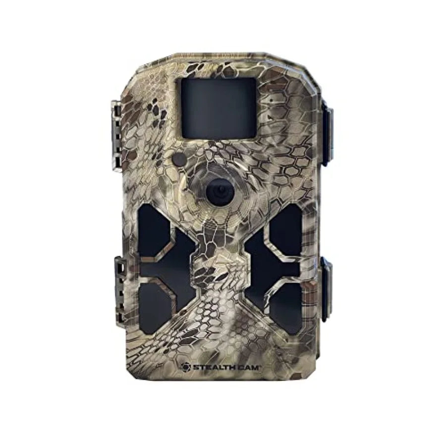 Trail camera bundle  32MP no-glow infrared, Kryptek camouflage finish, solar power panel