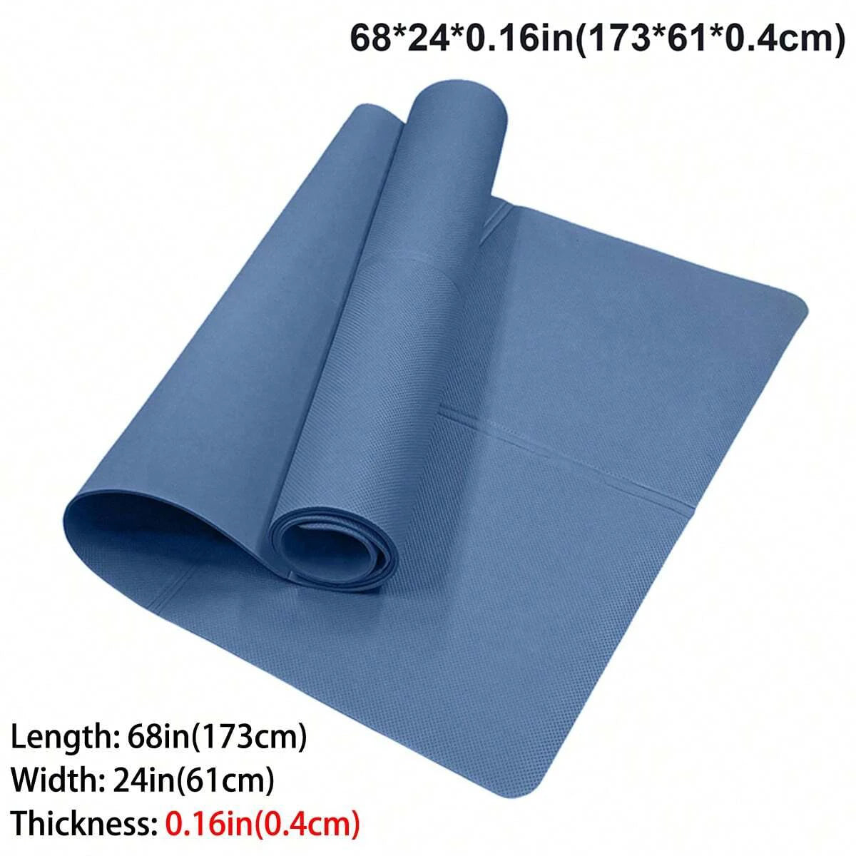 Foldable Yoga Mat 3mm/4mm/6mm Thicknesses