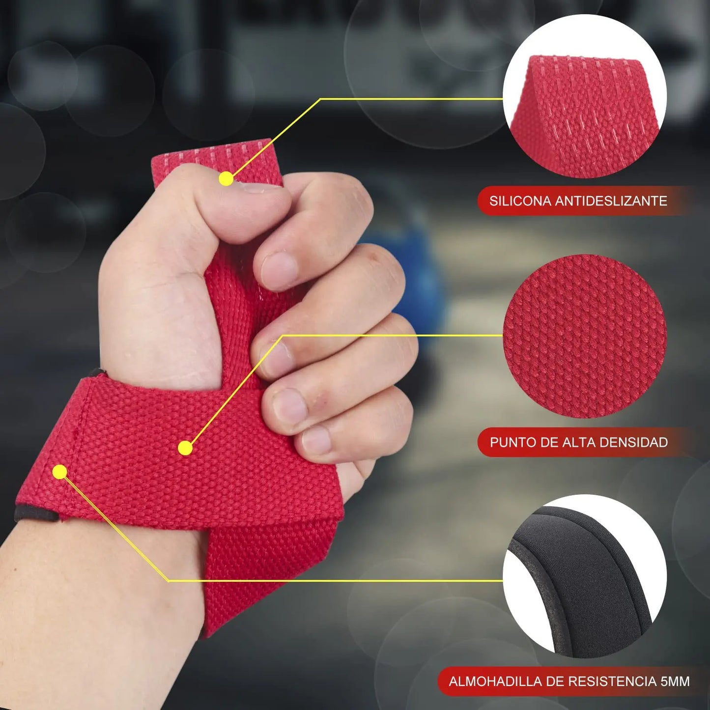 Strength Training Adjustable Non-slip Grip Band