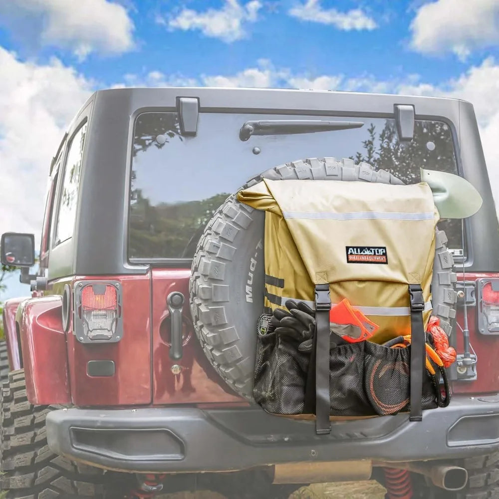 Heavy Duty Spare  Tailgate Storage for Truck Jeep SUV Up to 40 Inch Tire