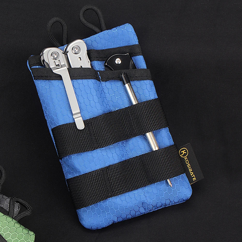 Foldable Small Tool Storage Pouch Lightweight Wear Resistant