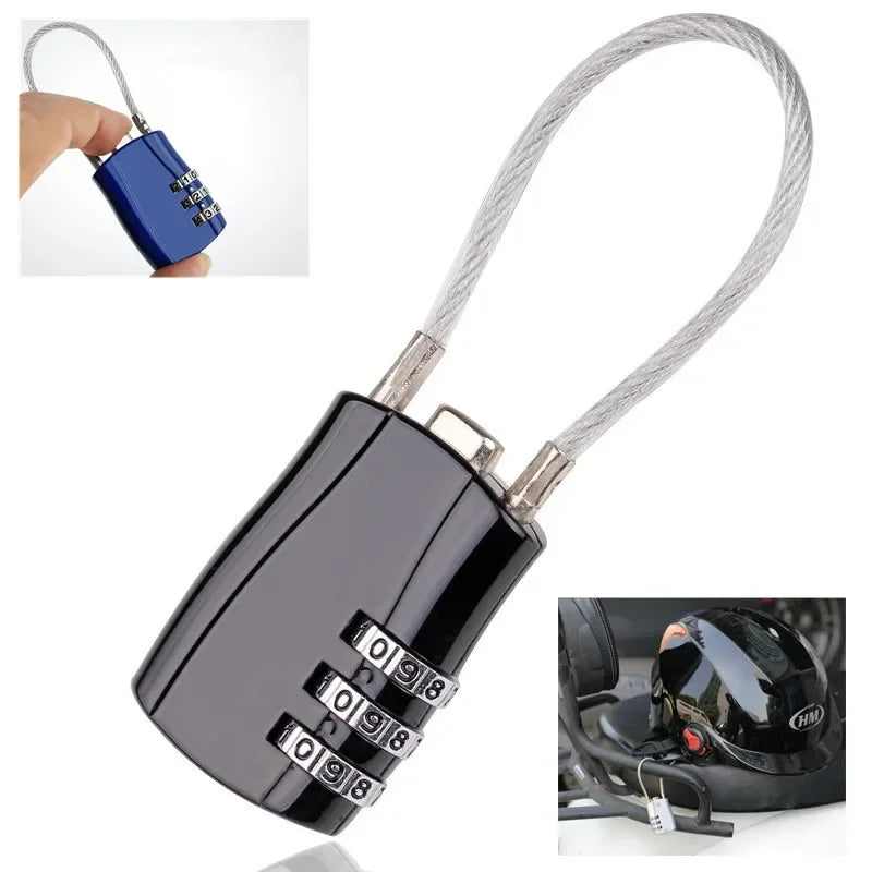 1Pcs 3 Digit Combination TSA Customs Lock