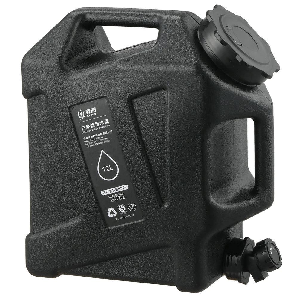 Portable Camping Water Jug with Faucet (12L)