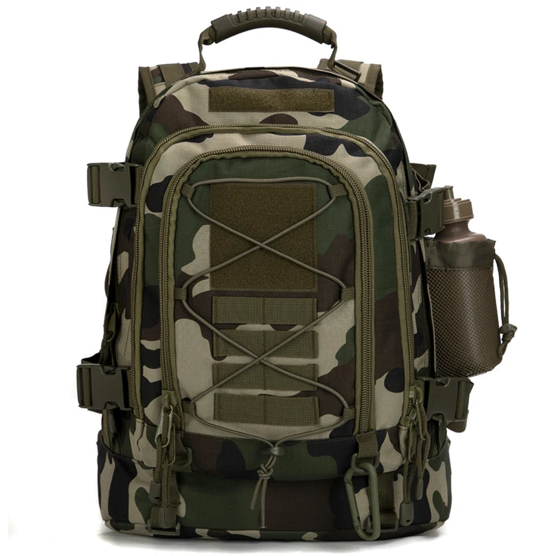 LQARMY 65L Outdoor Backpack Men's Outdoor Large Capacity Bag