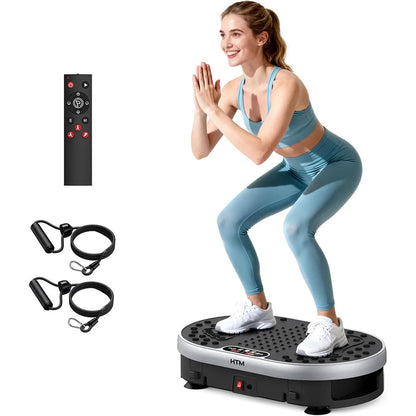 Vibration Plate Exercise Machine Home Fitness Muscle Toning