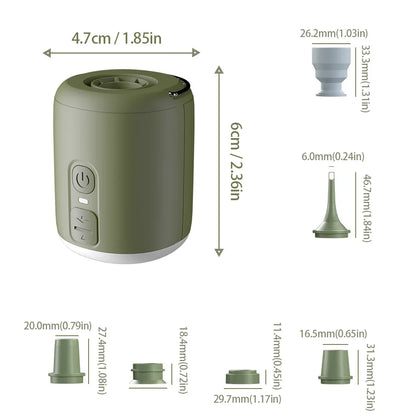 Tiny Air Pump 4.5kPa Air Pump with Magnetic Design for Inflatable Air Mattress