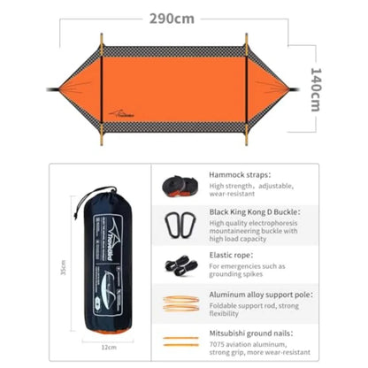Camping Hammock Tent with Mosquito for 2 Person,