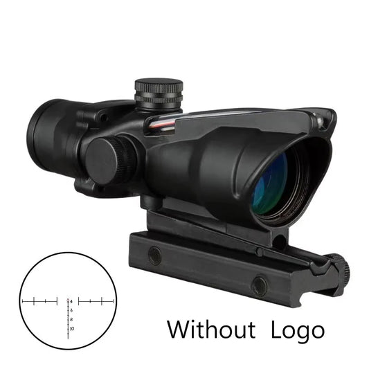 4X32 Hunting Scopes Real Fiber Optics Green and Red