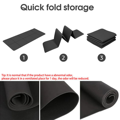 Foldable Yoga Mat 3mm/4mm/6mm Thicknesses