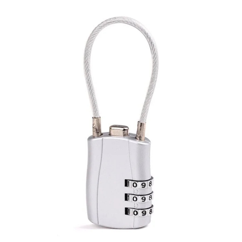 1Pcs 3 Digit Combination TSA Customs Lock