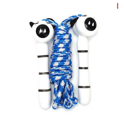 Cute Wood Handle Jumping Rope For Children